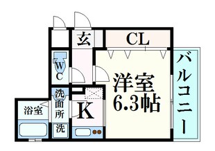 DOMY南仲町の物件間取画像